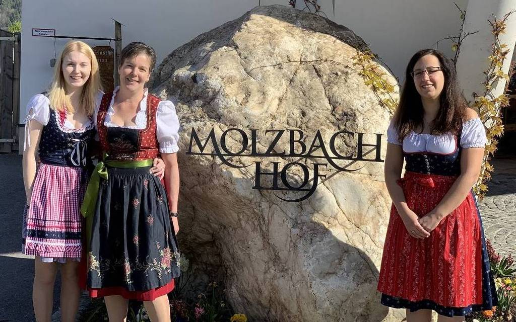 Rezeptionsteam des Molzbachhofs