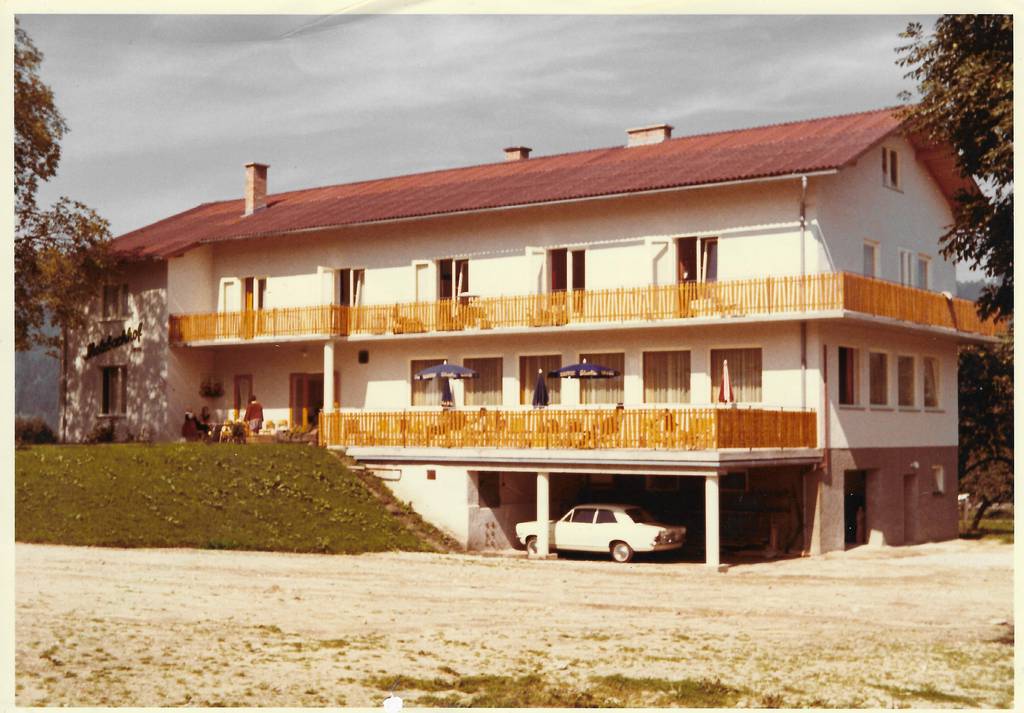 Hausansicht des Hotel Molzbachhof früher