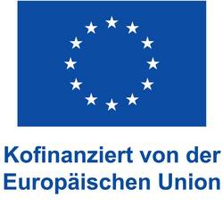 Logo der europäischen Union mit der Aufschrift Kofinanziert von der Europäischen Union.