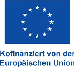 Logo der europäischen Union mit der Aufschrift Kofinanziert von der Europäischen Union.