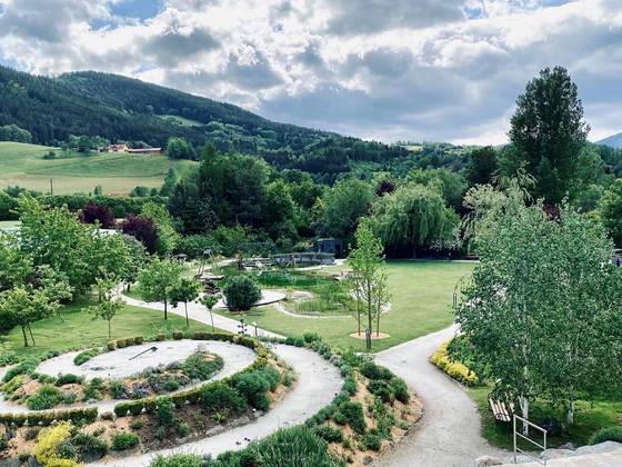 Blick ins Paradiesgart´l