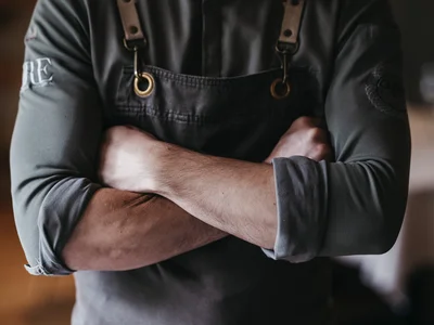 Koch im Gourmetrestaurant Gaumenkitzel 