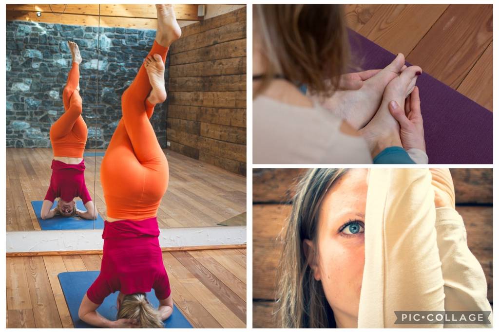Yoga mit Lilli im Naturhotel Molzbachhof.