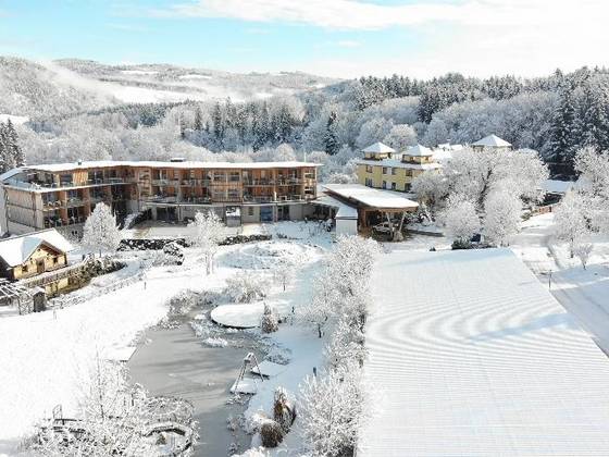 Naturhotel Molzbachhof im Winter
