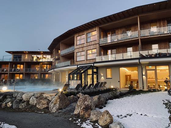 4* Wellnesshotel Molzbachhof im Winter