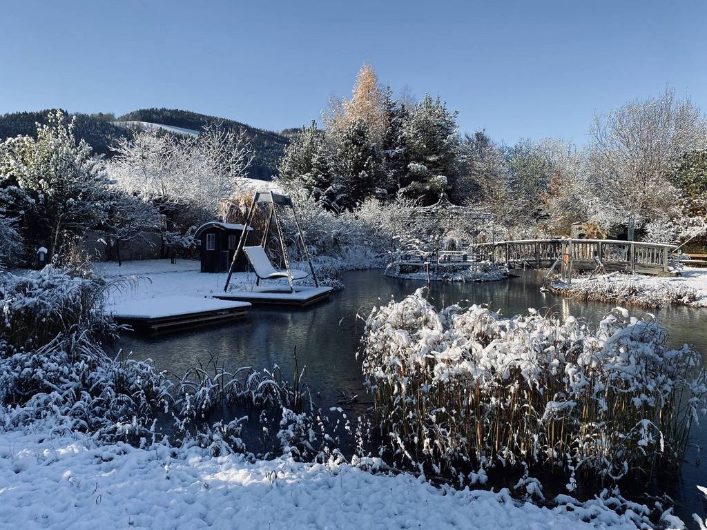 Paradiesgart'l im Winter 