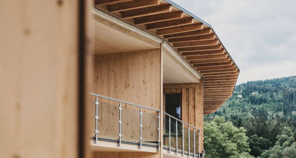 Zubau Holzbach beim Molzbachhof in Kirchberg am Wechsel