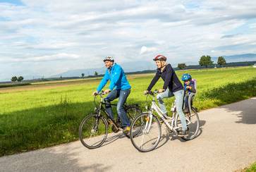 Radfahren rund um das Naturhotel Molzbachhof