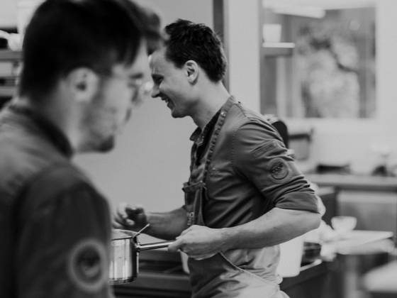 Küchenteam im Molzbachhof