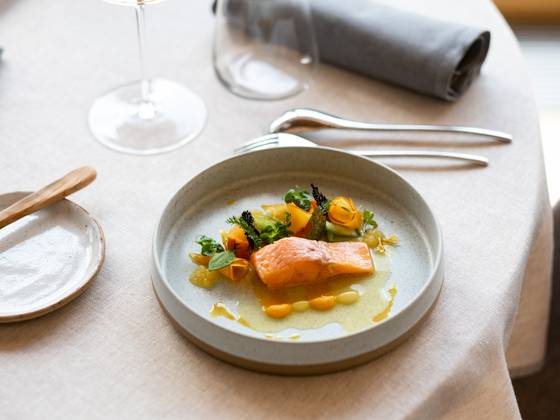 Gericht im Wirtshaus Molzbachhof (c) Michael Reidiger.