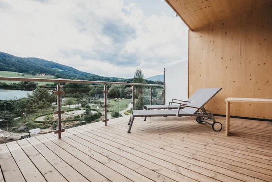 Balkon im Holzbach beim Hotel Molzbachhof